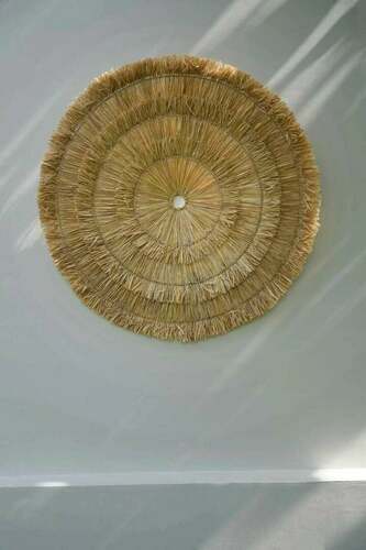 Check Wall Decor Sehseh Natural XL 110x110 cm