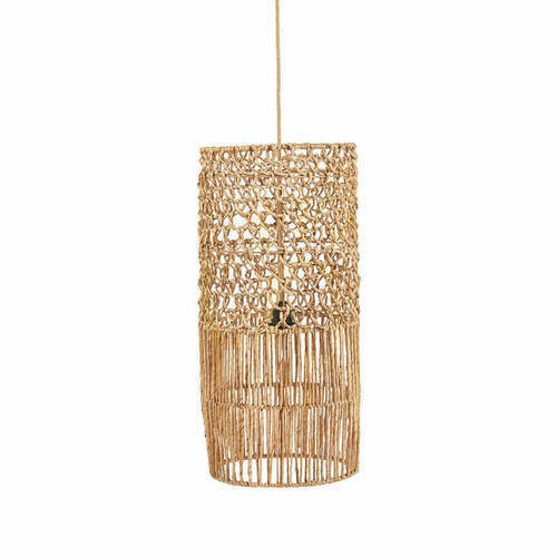 Check Pendant Light Takuhanki Natural Large Handmade Pendant Lamp