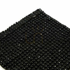 Coaster Black Perles 11x11 cm small 1