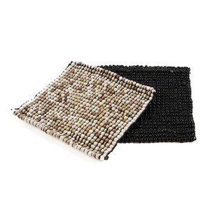 Coaster Black Perles 11x11 cm small 5