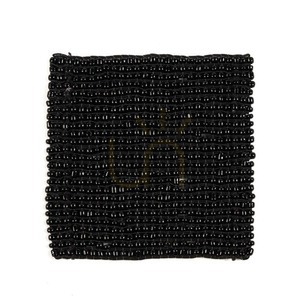 Coaster Black Perles 11x11 cm small 9