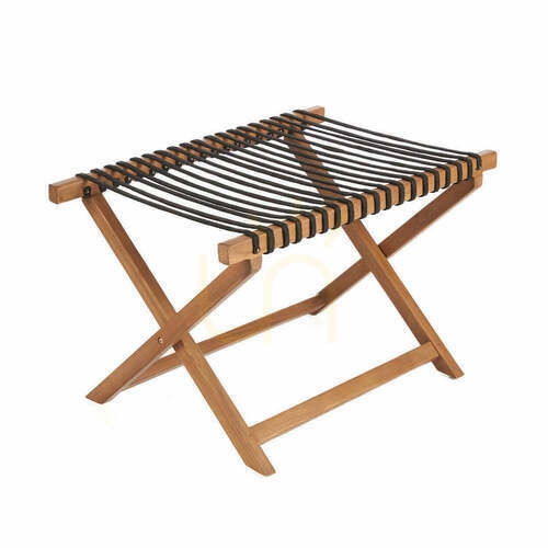 Check Luggage Rack Stool Natural Large
