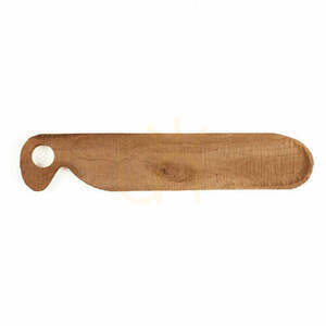 French Bread Plate Natural Teak Root Collection small 0