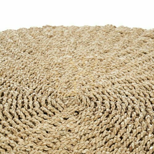 Check Sizali Natural Handmade Carpet 100x100 cm