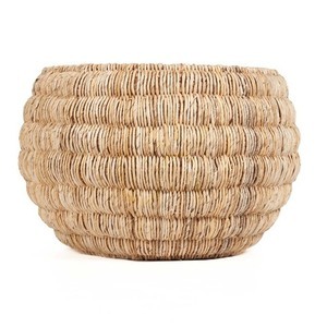 Wicker Basket BAZAR BIZAR Natural 58x58x37 cm Baskets small 4