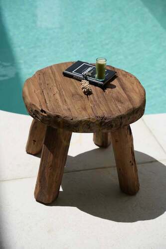 Check Side Table BAZAR BIZAR Marabunta Rustic Natural Rustic Collection