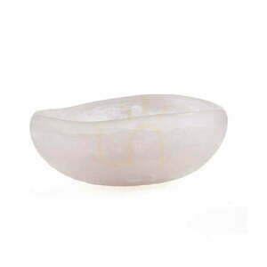 Bazar Bizar The Resin Organic Bowl Pink White L 25 cm small 0