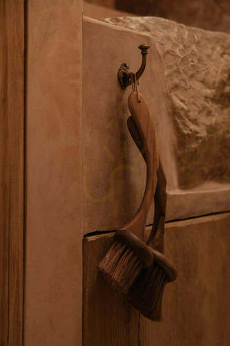 Check Naan Brush Natural Handmade Kitchen Brush 33 cm