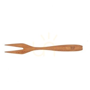 Tapas Fork Natural Wood 14 cm small 6