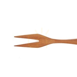 Tapas Fork Natural Wood 14 cm small 7