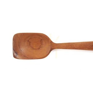 Natural Teak Ice Cream Spoon 13 cm small 4