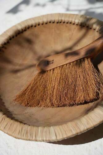 Check Handmade Natural Brush 12x25x2 cm