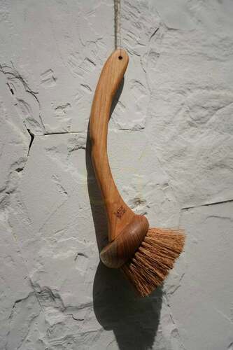 Check Handmade Natural Brush 33 cm x 9 cm x 8 cm