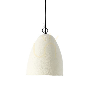 Bazar Bizar Savana S White Papier-mâché Pendant Light small 4