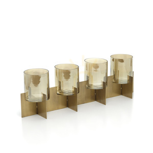 Gold Candle Holder 53 cm Handmade Interior Decoration small 3