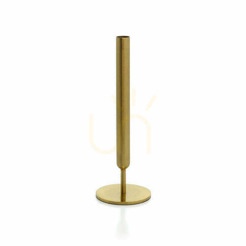 Check Gold Slim Vase 30 cm