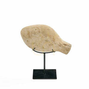 Fish Stone Figure on Stand, Stand Decoration S 23 cm small 0