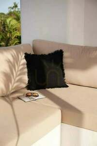 Cushion Cover Black 50x50 cm Full Moon small 1