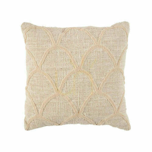 Check Cushion Cover Natural 50x50 cm