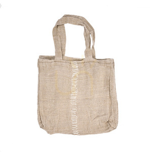 Linen Shopper Natural 40x40 cm small 4