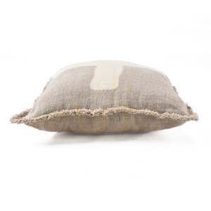Cushion Cover Ivory Cross Natural White 50x50 cm small 4