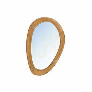 Organic Mirror Natural 60 x 40 cm small 0