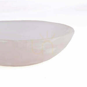 Resin Organic Bowl Pink White M small 1
