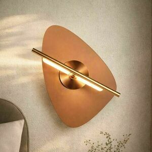 RELAX wall light amber glass LED 5W CANDELLUX 21-50809 small 1