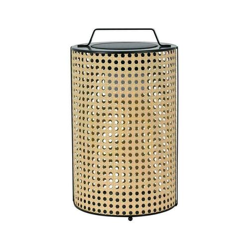 Check Portable V-TAC 1.2W LED solar lamp IP65 12x35cm wood VT-84043 2800K 150lm