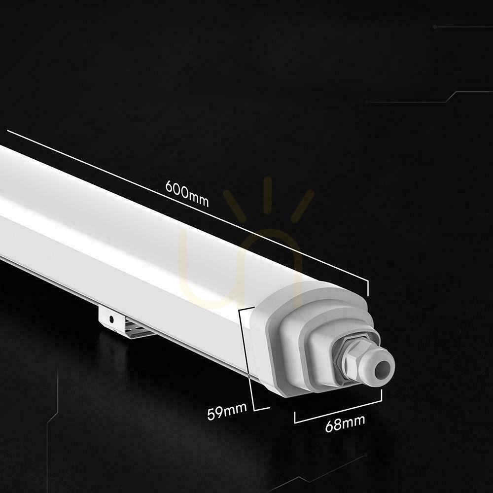 Preview V-TAC CREE CHIP GT-series 60cm 18W 120Lm/W LED hermetic luminaire VT-12017 4000K 2160lm 6 year warranty V-TAC CREE CHIP GT-series 60cm 18W 120Lm/W LED hermetic luminaire VT-12017 4000K 2160lm 6 year warranty