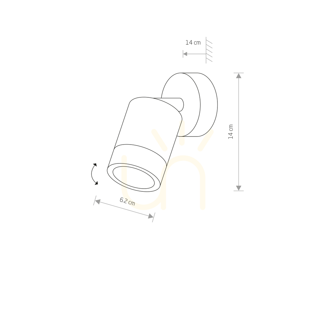 View BLOX wall lamp 12523 Nowodvorski BLOX wall lamp 12523 Nowodvorski