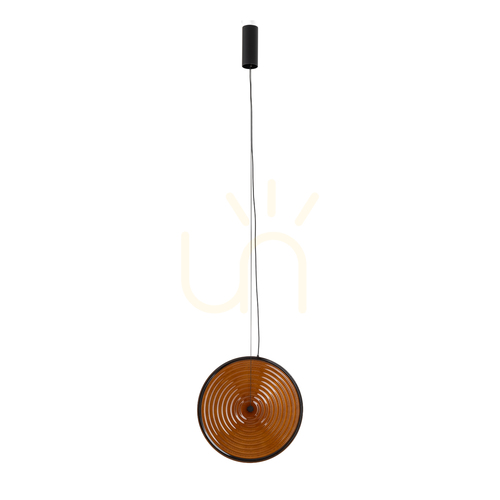 Check Pendant Lamp Nowodvorski AURA LED 12233 Transparent Amber 34.5 cm