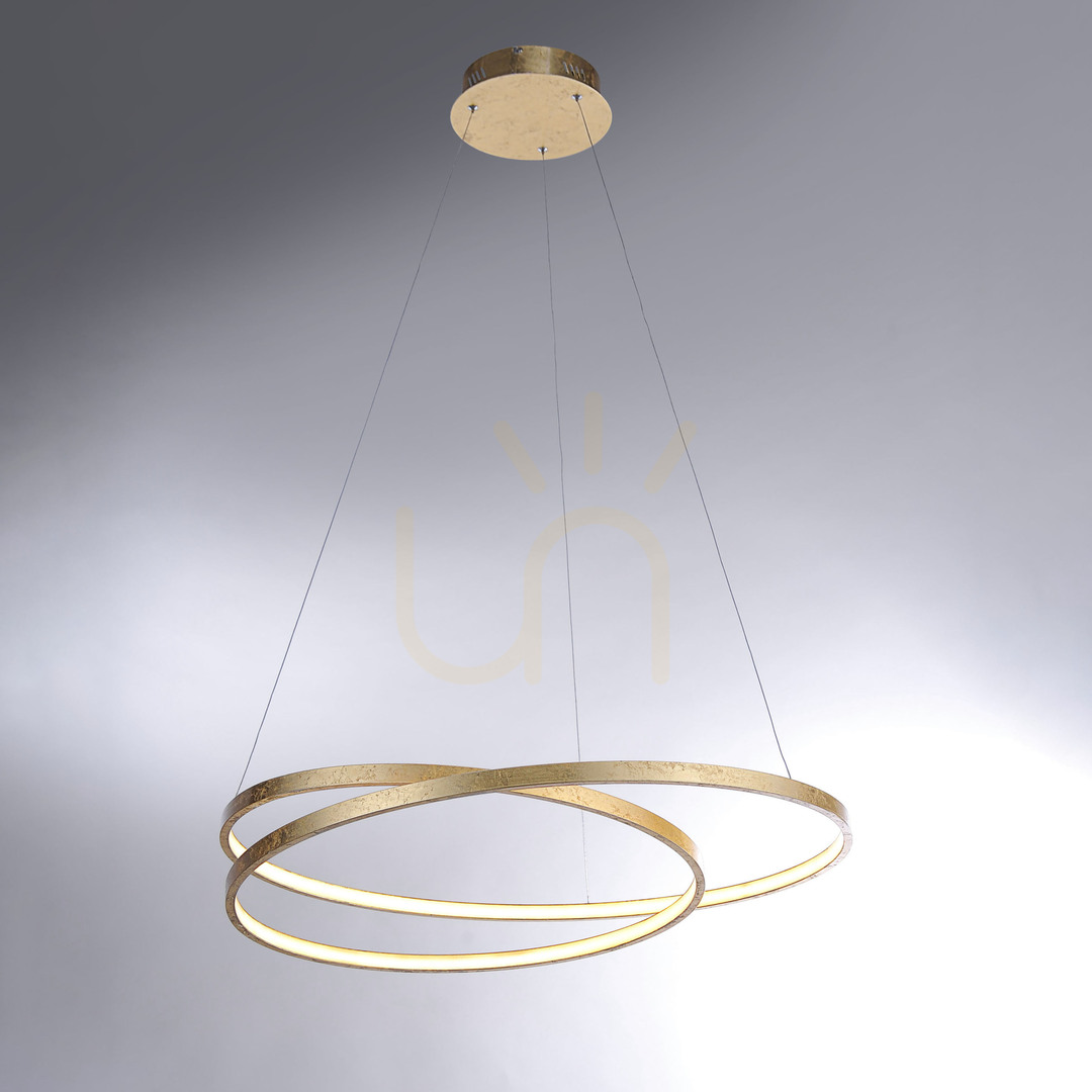 Show ROMAN Pendant Lamp 2474-12 Gold 1xLED ROMAN Pendant Lamp 2474-12 Gold 1xLED