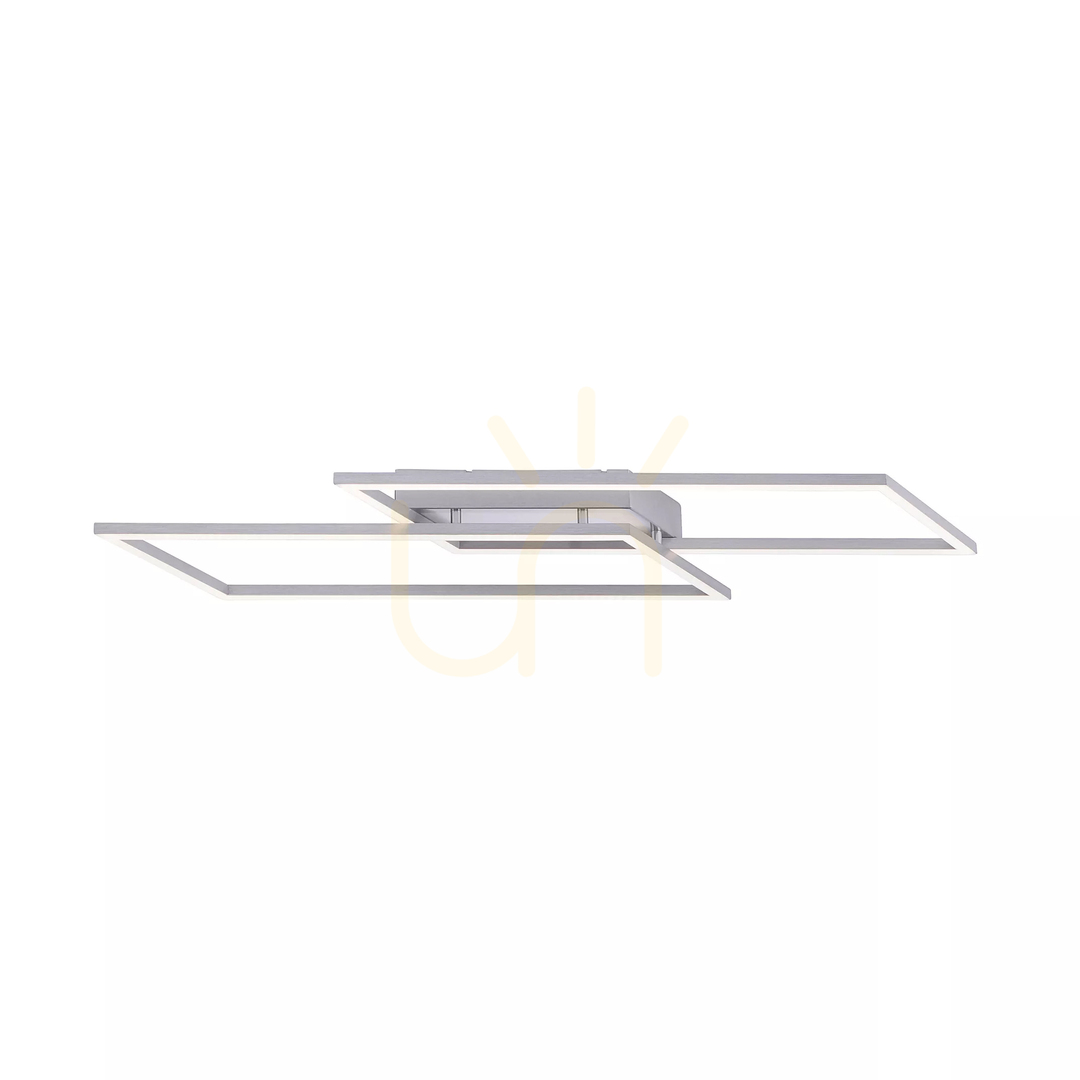 Show Plafond INIGO 8193-55 Silver 2xLED Plafond INIGO 8193-55 Silver 2xLED