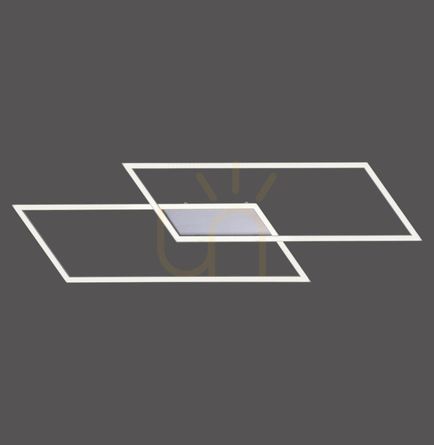 Check Plafond INIGO 8193-55 Silver 2xLED