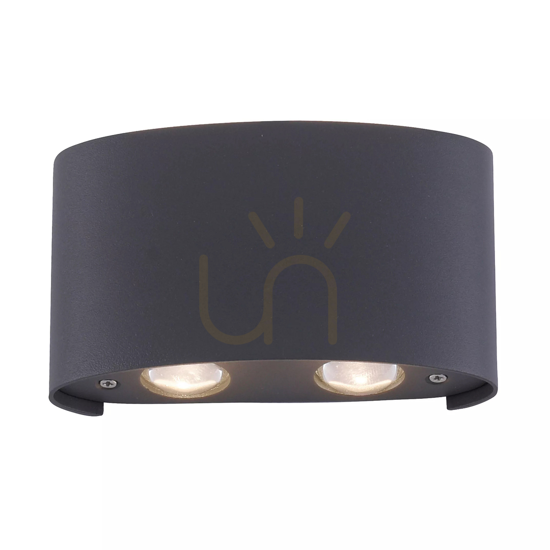 Show CARLO wall lamp 9487-13 Anthracite 4xLED CARLO wall lamp 9487-13 Anthracite 4xLED