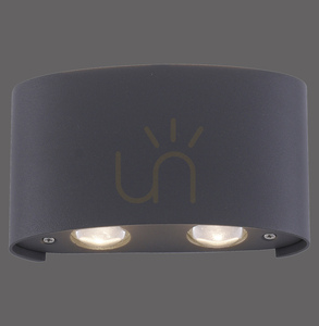 CARLO wall lamp 9487-13 Anthracite 4xLED 0 CARLO wall lamp 9487-13 Anthracite 4xLED small 0