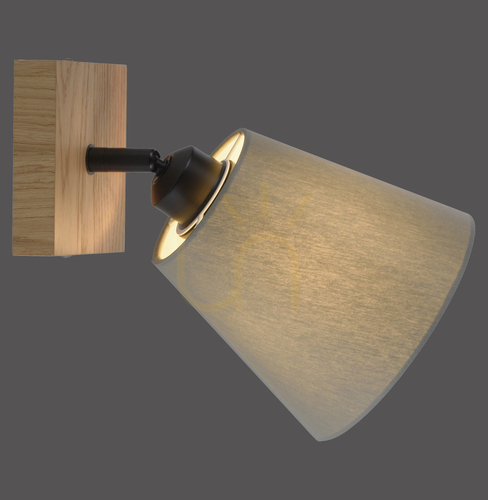 Check GREEN MICHEL wall lamp 11581-79 Wood 1xE27