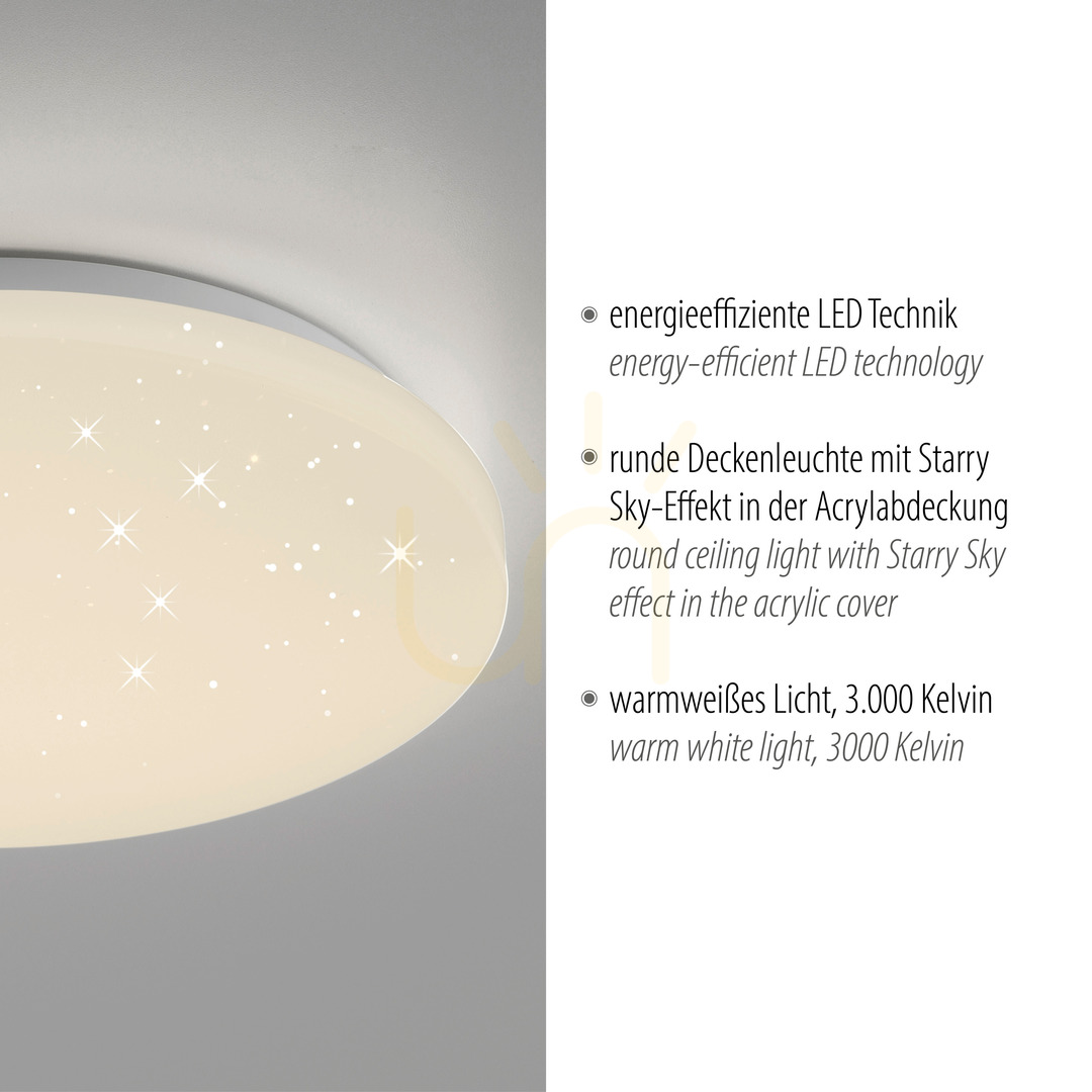 Display Plafond URANUS 14285-16 White 1xLED Plafond URANUS 14285-16 White 1xLED