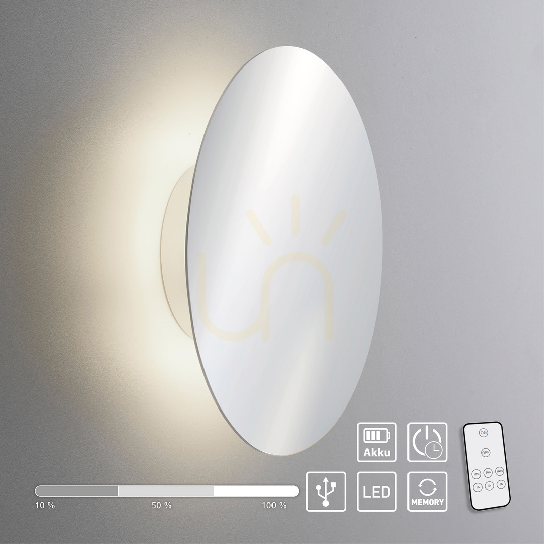 Display AKKU-PUNTUA wall lamp 8153-17 Chrome 1xLED AKKU-PUNTUA wall lamp 8153-17 Chrome 1xLED