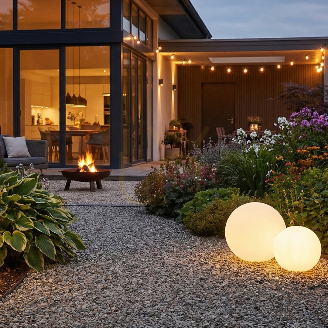 Preview BALL MC30E Garden Lamp White 1xE27 BALL MC30E Garden Lamp White 1xE27