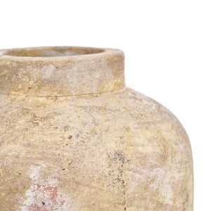 Terracotta Collection Clay Echo Vase Cream M small 2
