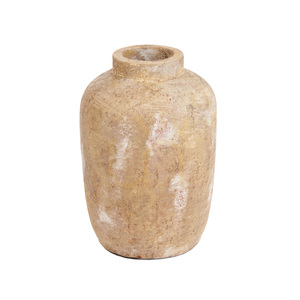 Terracotta Collection Clay Echo Vase Cream M small 7