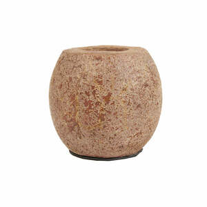 Candle Holder Brown 12 cm Handmade Interior Decoration small 0