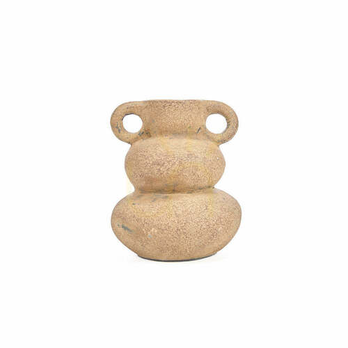 Check Terracotta Vase Sand 18 cm