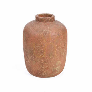 Terracotta Clay Echo Vase, Large, Terracotta Collection small 1