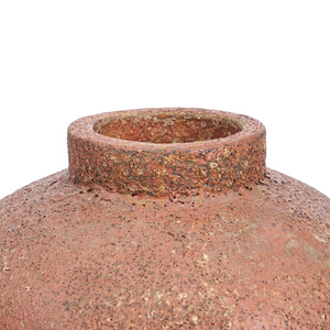 Terracotta Clay Echo Vase, Large, Terracotta Collection small 5