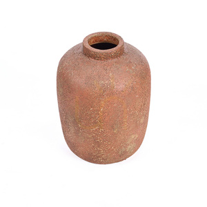 Terracotta Clay Echo Vase, Large, Terracotta Collection small 6