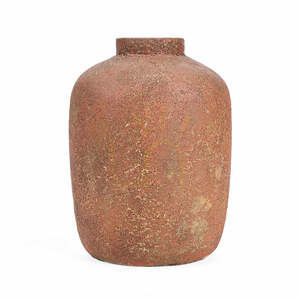 Terracotta Clay Echo Vase, Large, Terracotta Collection small 0