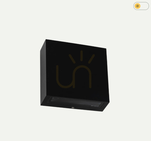 Check NORA 2464BL 10.3W DALI2 outdoor wall lamp IP65 black - Norlys